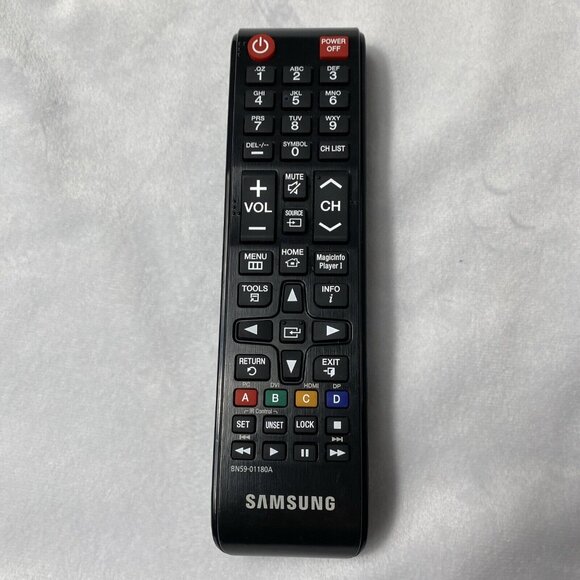 Samsung BN59-01180A TV Remote Control Replacement Black - Has Been Tested - Picture 2 of 9